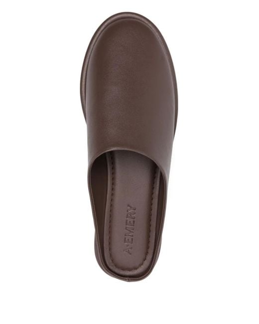 A.Emery Brown Spencer Flat Slippers