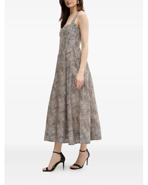 Bardot Lilah レオパード ドレス White