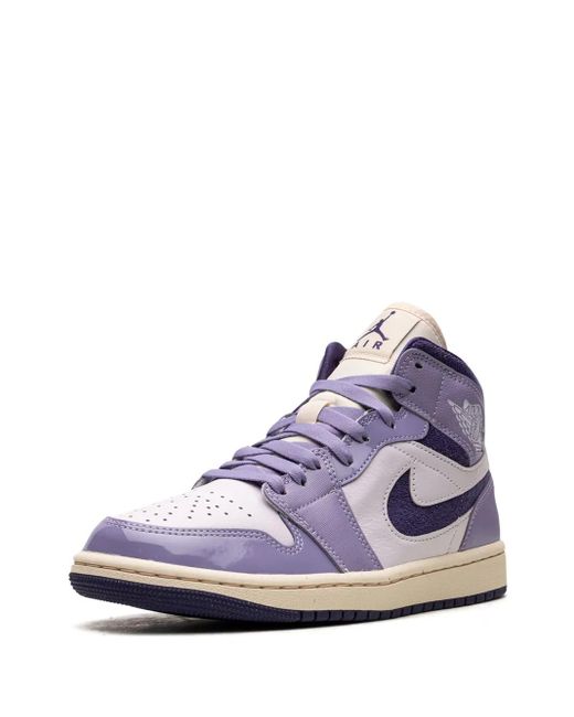 Nike Purple Air 1 Mid "Sky J" Sneakers