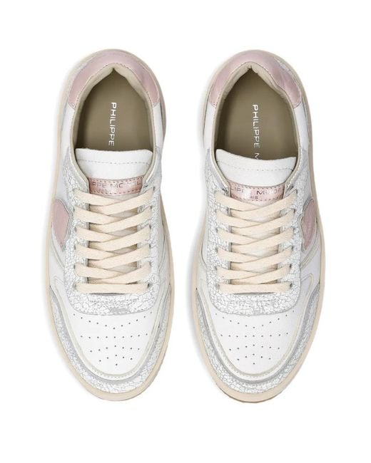 Philippe Model White Nice Sneakers