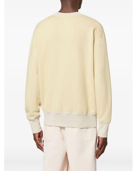 Isabel Marant White Miker Embroidered Sweatshirt for men