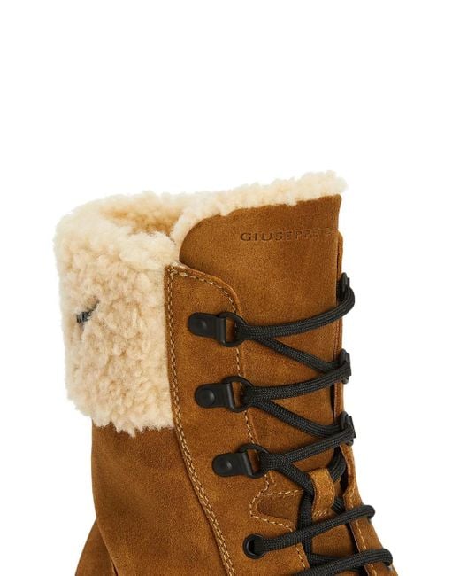 Giuseppe Zanotti Brown Ankle Boots for men