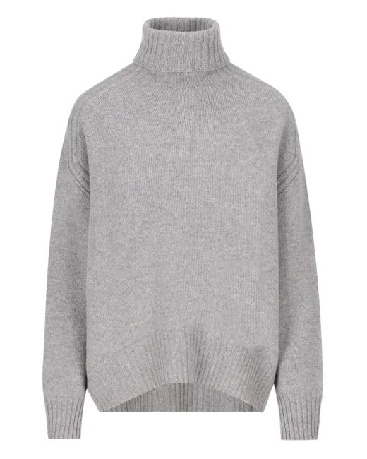 Vanisé Gray Turtleneck Sweater