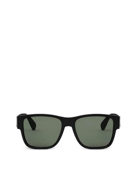BVLGARI Green Square-Frame Sunglasses for men