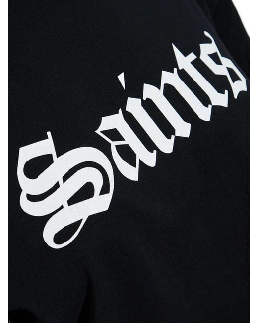 AllSaints Black T-Shirt 'Saint'