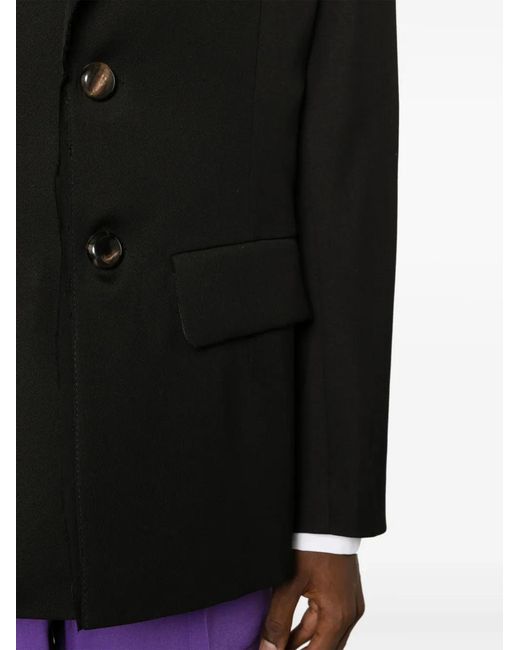 NAMACHEKO Black Beche Single-Breasted Blazer for men