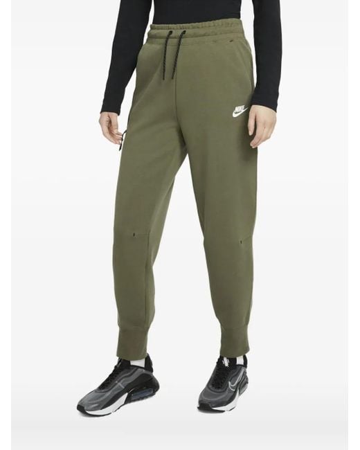 Nike Green Tech Fleece Jogginghose mit Reißverschlusstasche