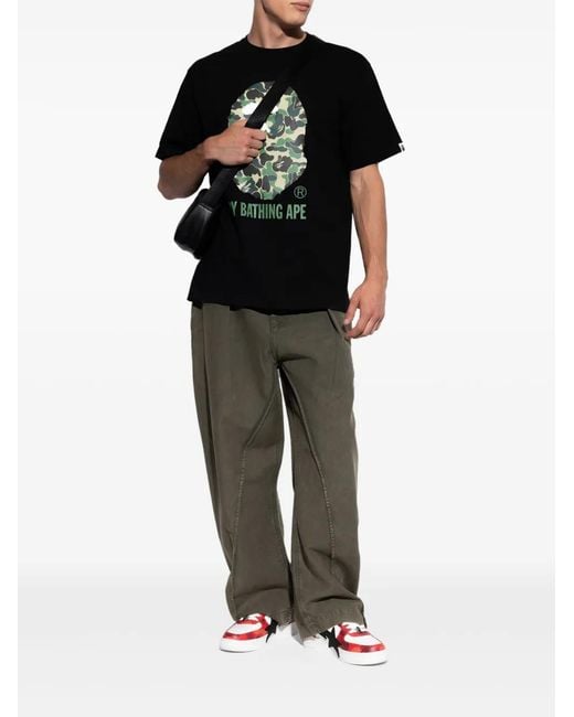 A Bathing Ape Red Star-Embellishment Sneakers for men