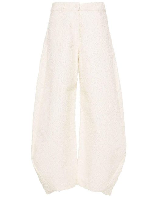 Pantaloni affusolati Pipette di Henrik Vibskov in White