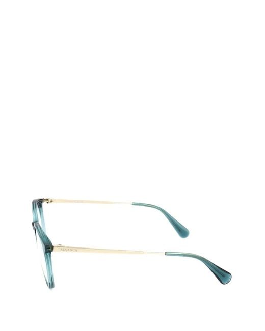 MAX&Co. Green Round-Frame Glasses
