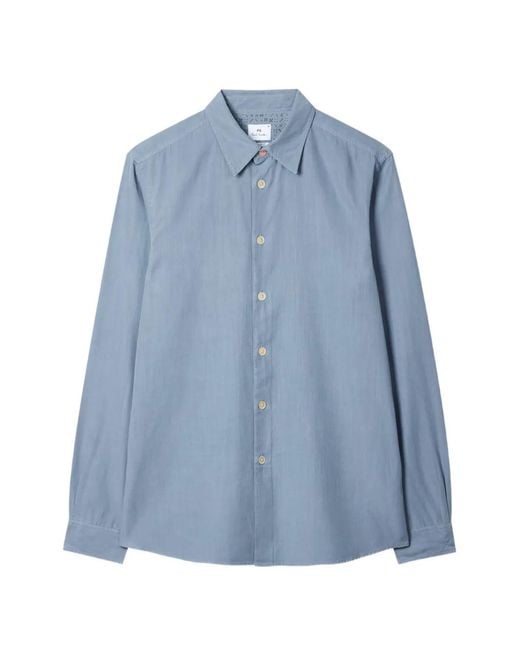 Paul Smith Blue Buttoned Shirt for men