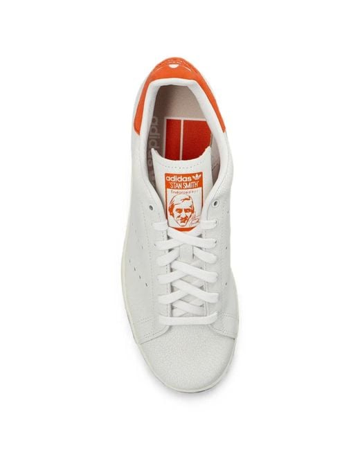 Adidas White Stan Smith 80S Sneakers for men