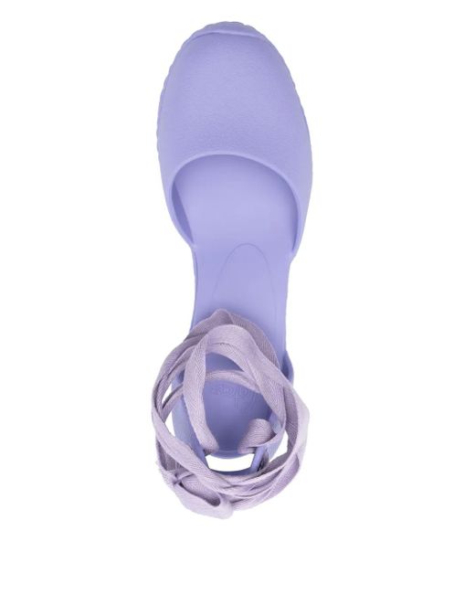 Castaner 70mm Careen Wedge Espadrilles Blue