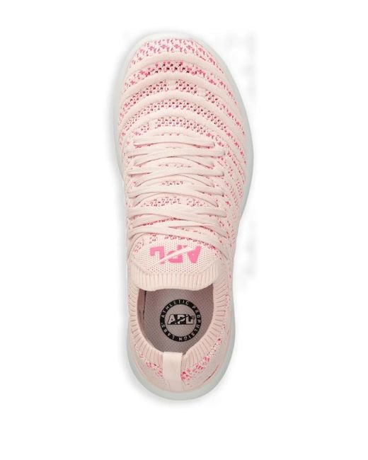 Sneakers Techloom Wave di Athletic Propulsion Labs in Pink