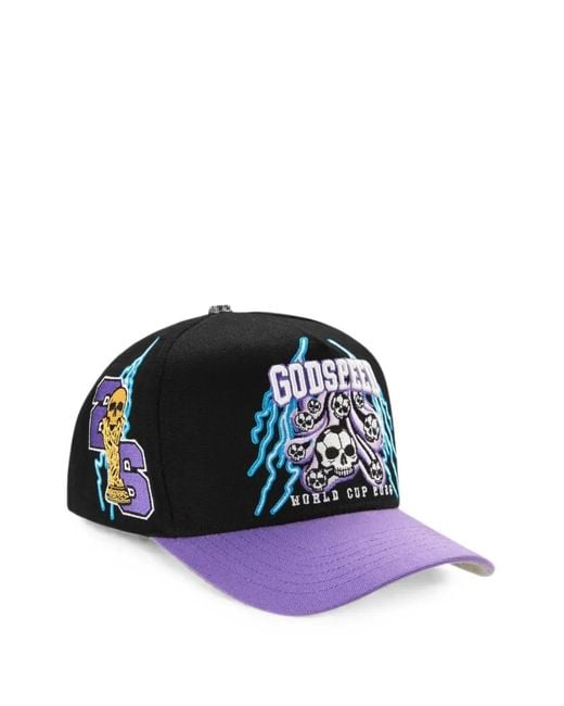 Godspeed White Voltage Embroidered Cap for men