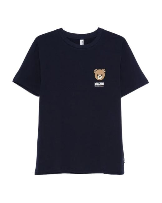 Moschino Blue T-Shirts And Polos for men