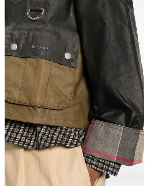 Barbour Black Liza Wax