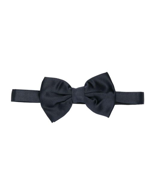Corneliani Blue Silk Bow Tie for men