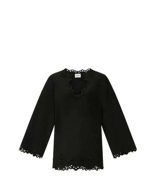 Isabel Marant Black Sherazade Short Dress