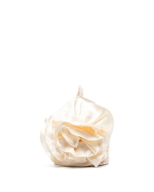 Magda Butrym White Small Devana Bucket Bag