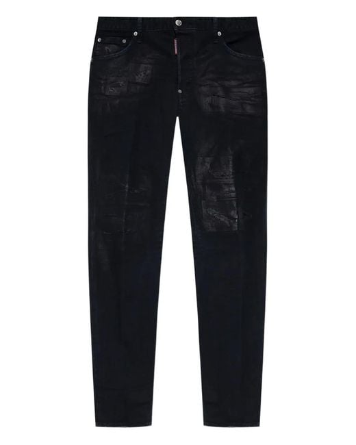 DSquared² Gerafelde Jeans in het Blue voor heren