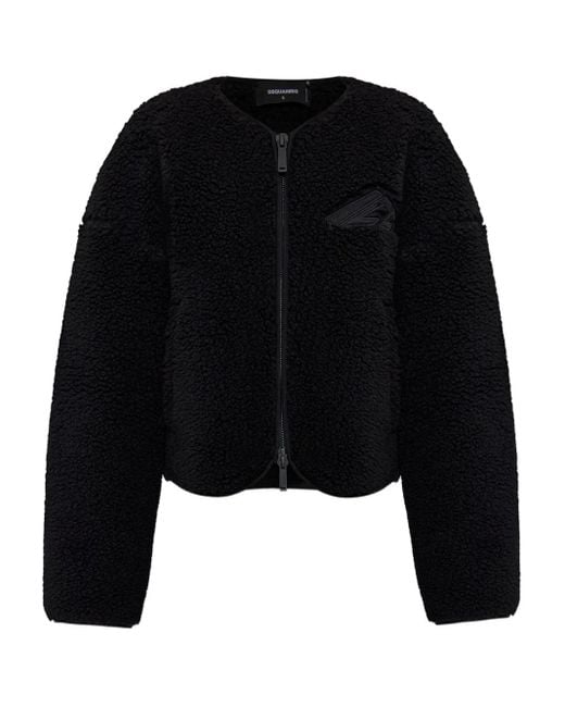DSquared² フリース ジャケット Black