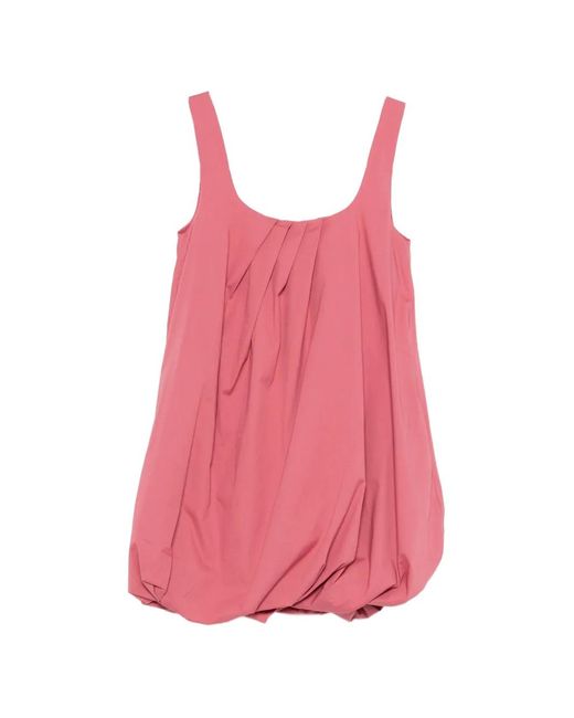 Alpha Studio Pink Gathered Dress