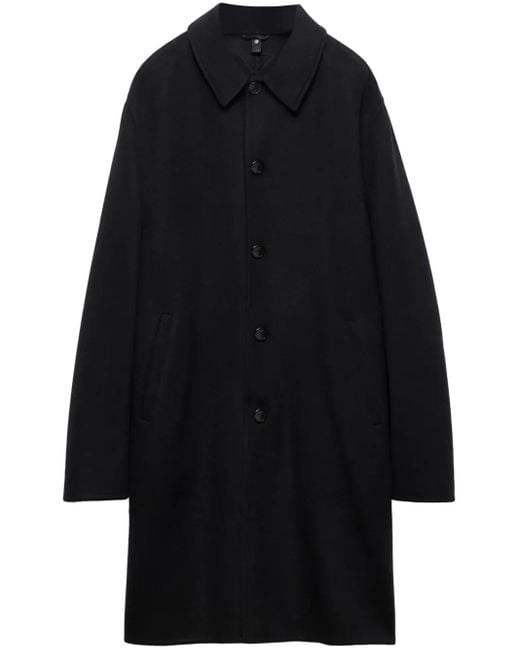 Caban En Cachemire Prada pour homme en coloris Black