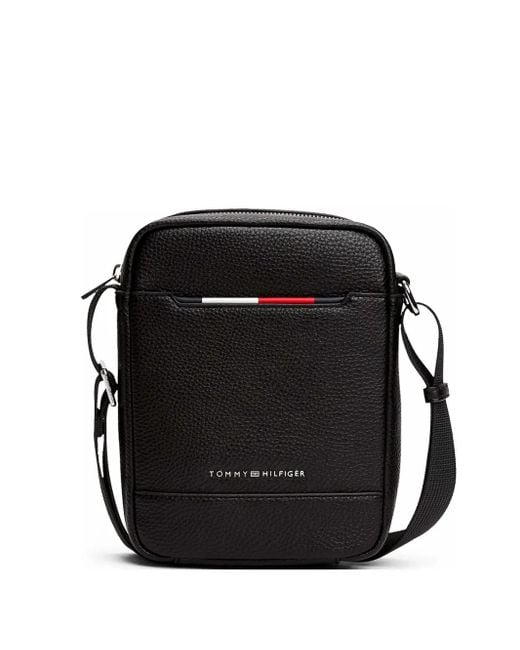 Tommy Hilfiger Kuriertasche mit Reißverschluss in Black für Herren