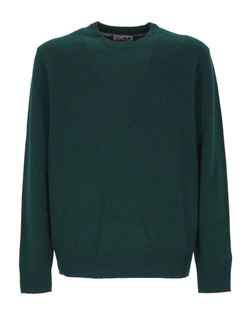 Mc2 Saint Barth Green Regent Crew-Neck Sweater for men