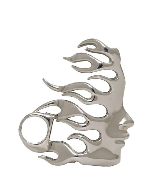 HELLSTAR White Flame Girl Lighter Holder for men