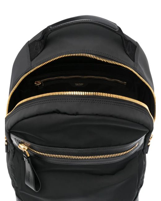 Mochila de nylon reciclado de Tom Ford de hombre de color Black