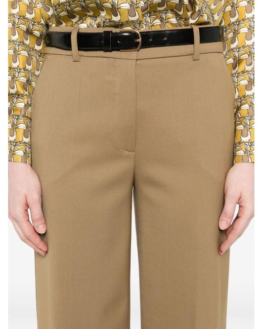 P.A.R.O.S.H. Natural Button-Fastening Trousers