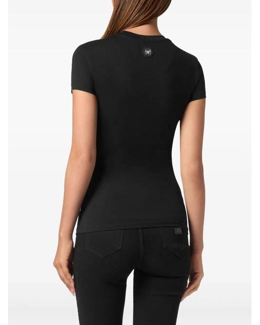 Philipp Plein Black Sexy Pure T-Shirt