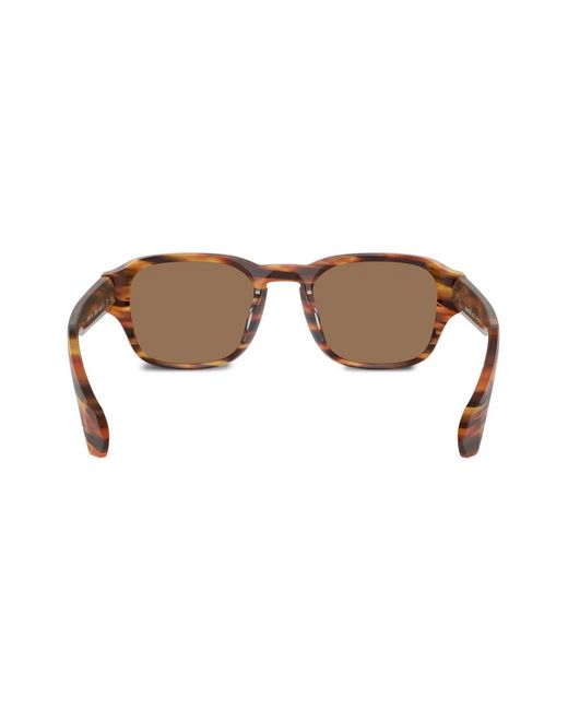 Alain Mikli Brown Rectangle-Frame Sunglasses for men
