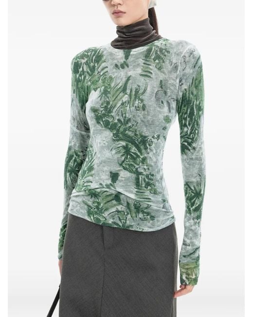 Jersey Estampado JNBY de color Green