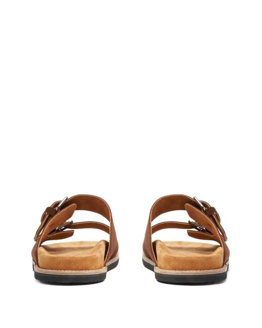 Scarosso Brown Enea Sandals for men