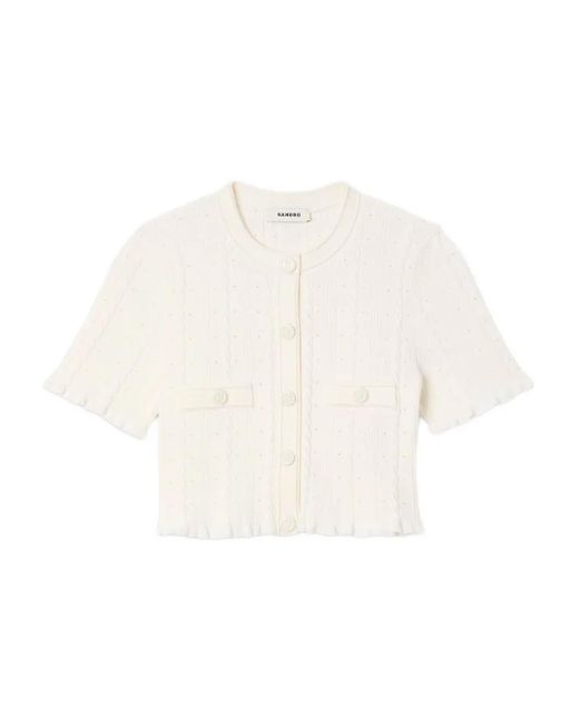 Cardigan di Sandro in White