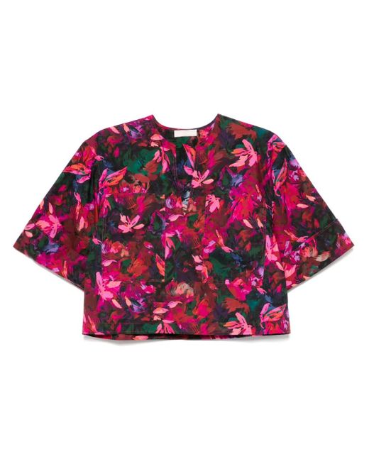 Ulla Johnson Suri ブラウス Red