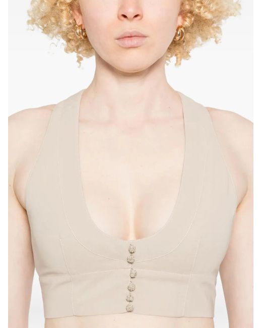 Top Con Bottoni di Philosophy Di Lorenzo Serafini in Natural