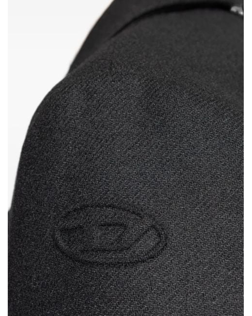 DIESEL Black Jacket Haley-Wrd for men