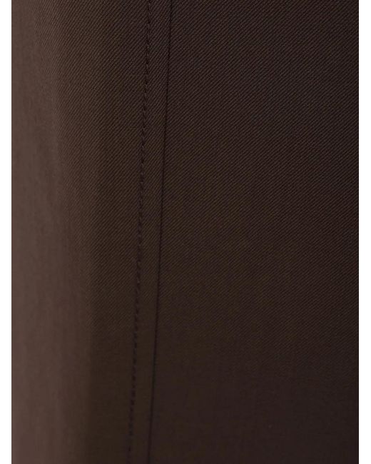 Magliano Brown Wool Trousers for men