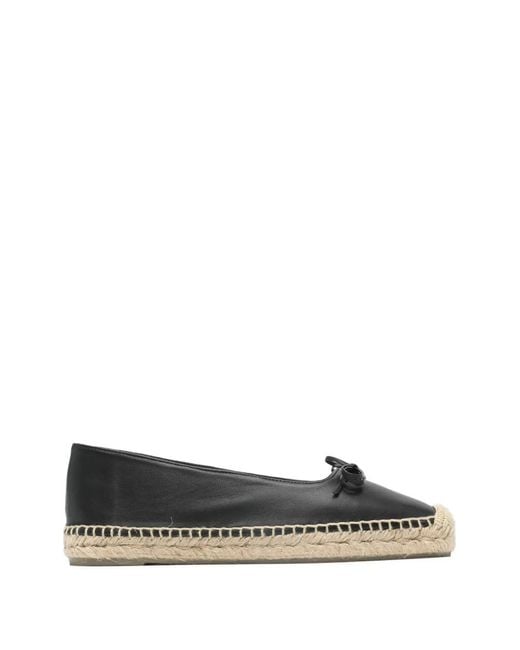 Castaner Black Low Jute 'Pax' Espadrilles