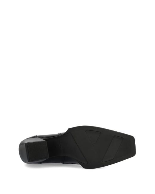 Vagabond Black 62mm Alina Pointed-toe Elastic-panel Boots