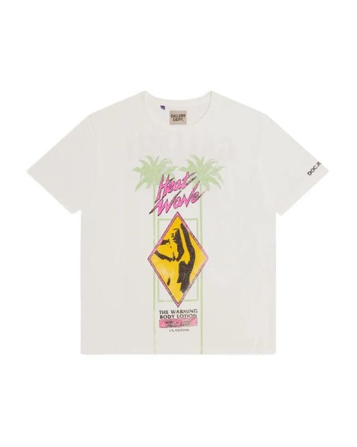 GALLERY DEPT. X Doc Johnson 'heat Wave' Tシャツ White
