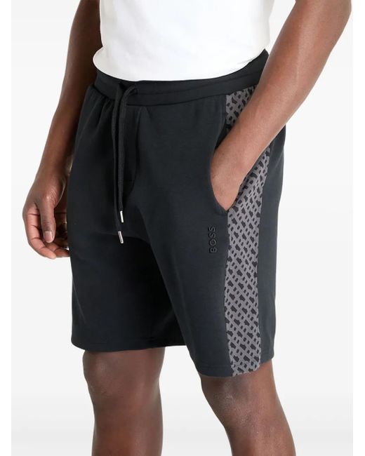 Boss Blue Luke Track Shorts for men