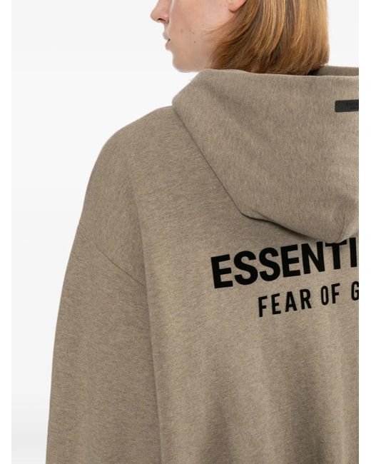 Essentials Natural Hoodie for men