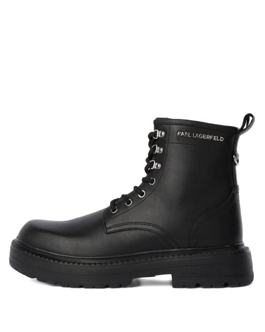 Miles boots Karl Lagerfeld de hombre de color Black