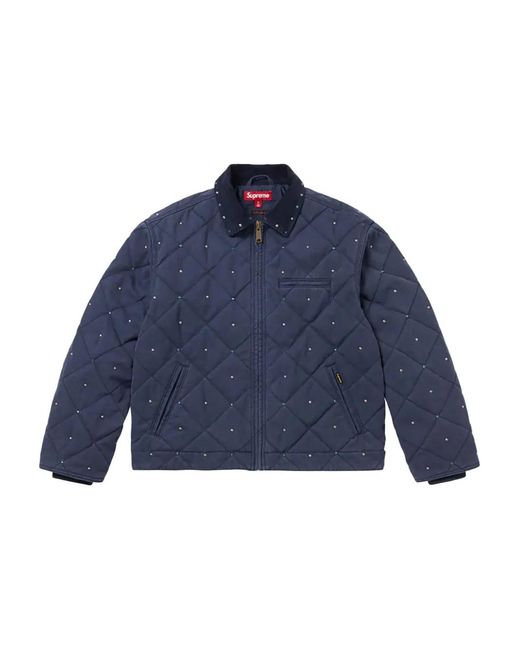 Supreme Gewatteerd Jack in het Blue voor heren