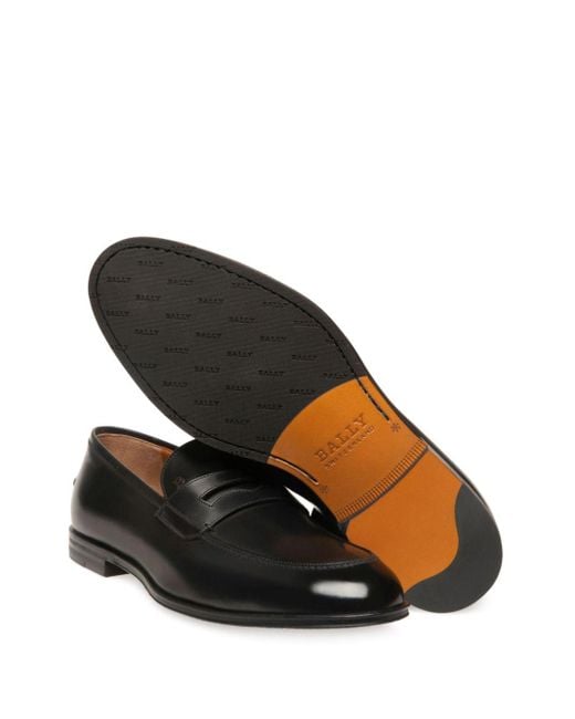 Bally Black Webb Loafers for men